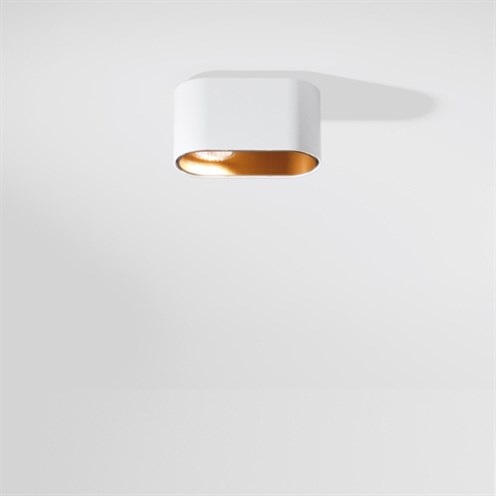 Modular+Duell Surface Adjustable 1x max. 50W GU10, laevalgusti, valge/šampanja, suunatav 45°
